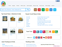 Tablet Screenshot of hoparoundindia.com